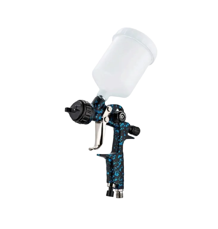 RX370 LVMP KRĀSOŠANAS PISTOLE, 1.0 MM, MELNA AR ZILU