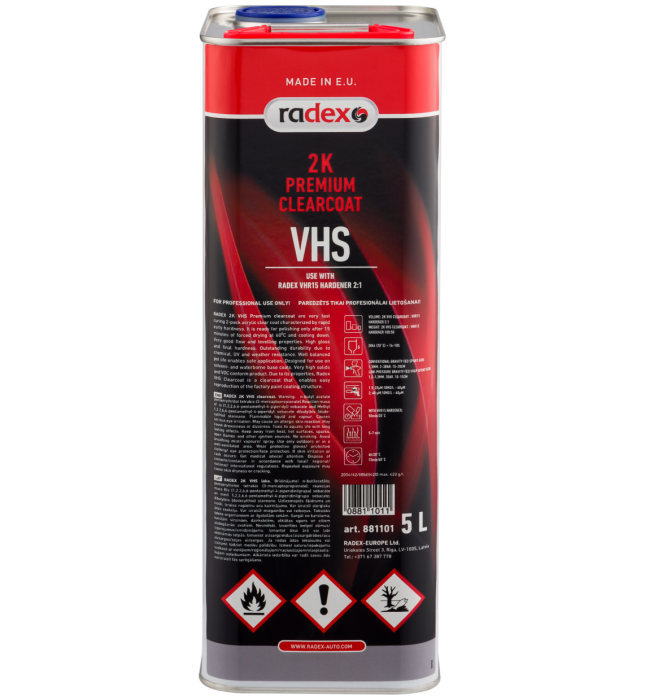 2K VHS CLEARCOAT LAKA 5L