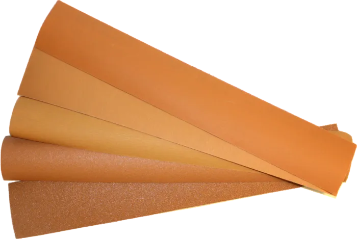 GOLD ABRASIVE PAPER SHEETS 70 x 420 mm