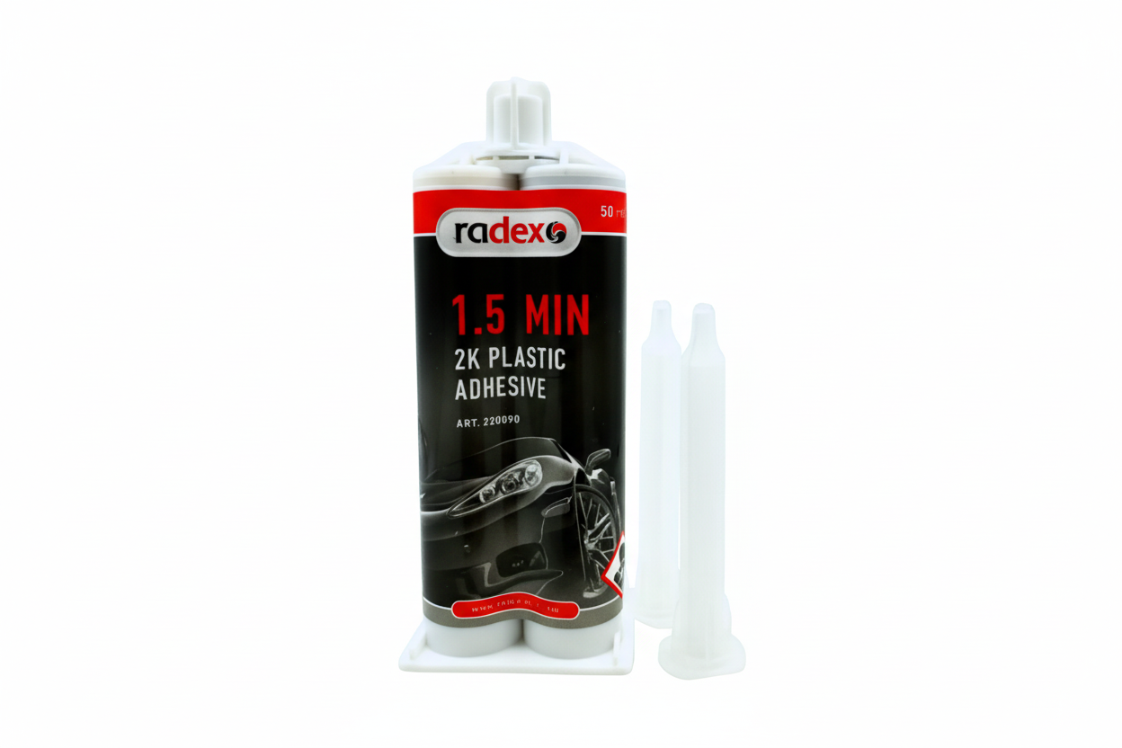 2K PLASTIC STRUCTURAL ADHESIVE, 1.5 MIN