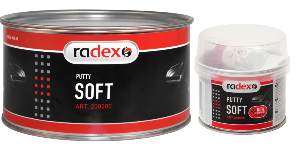 SOFT PROFESIONĀLĀ ŠPAKTELE + CIETINĀTĀJS