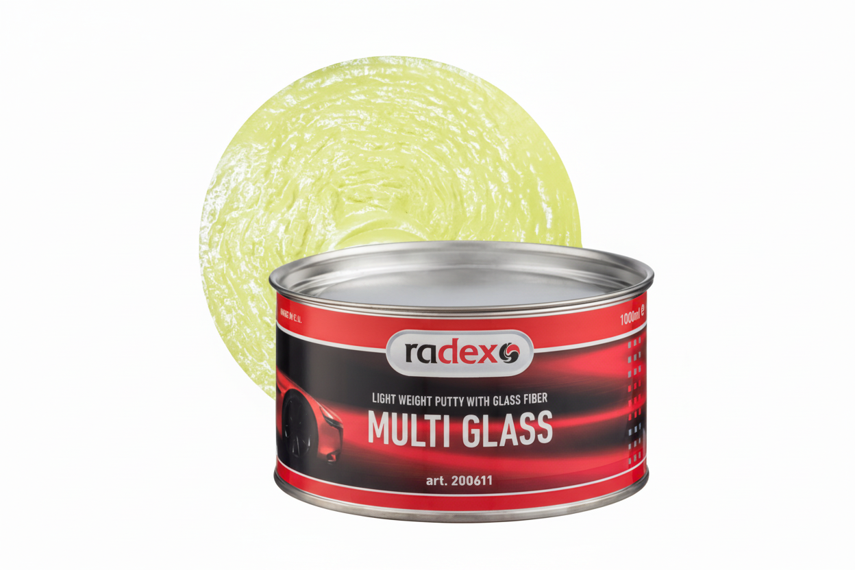 MULTI GLASS LIGHT PUTTY WITH GLASS FIBER 1L + HARDENER