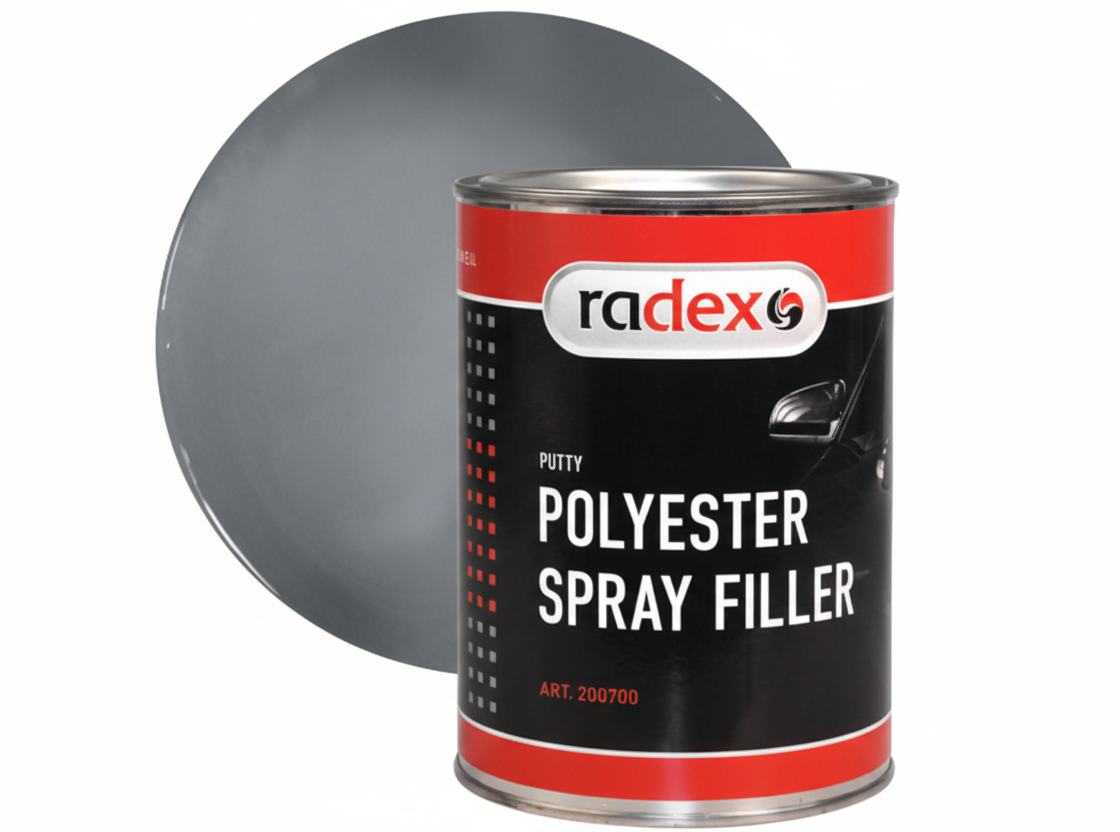 SPRAY FILLER IZSMIDZINĀMĀ ŠPAKTELE 0.8 L + CIETINĀTĀJS