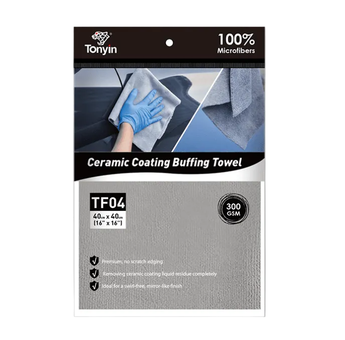 CERAMIC COATING POLISHING CLOTH, 300 GSM