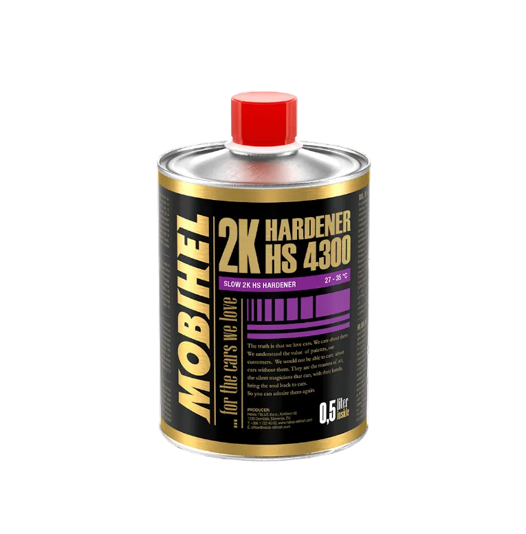 2K HS HARDENER 4300, SLOW 0.5L