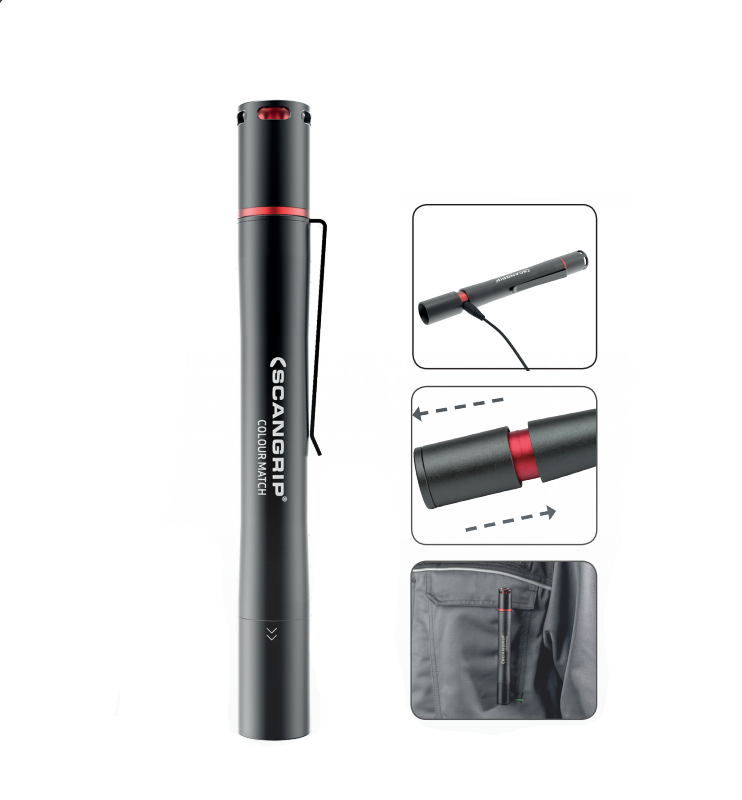 MATCHPEN R, UZLĀDĒJAMS KABATAS LUKTURIS