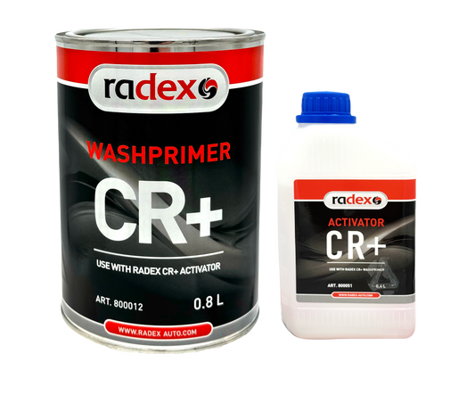 KODINOŠĀ GRUNTS CR+ WASHPRIMER UN CR+ AKTIVATORS (KOMPLEKTS)