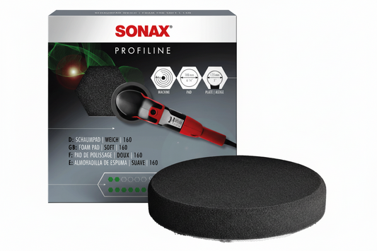 POLISHING PAD GREY 160 (EXTRA-SOFT) ANTI-HOLOGRAM, NOBEIGUMA PUL.RIPA PELĒKA