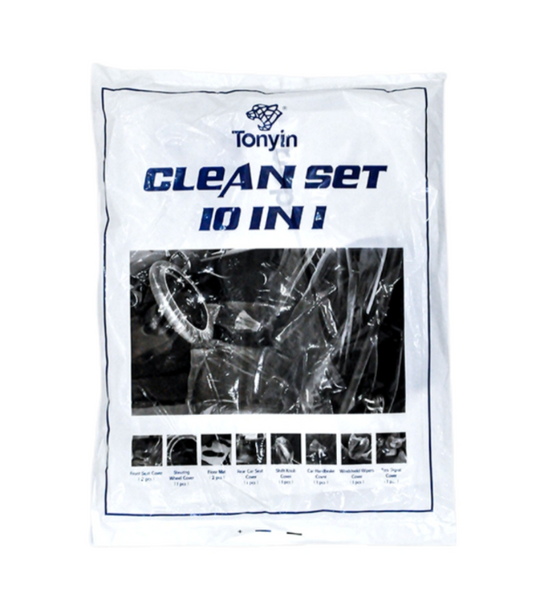 SALONA AIZSARGPLĒVJU KOMPLEKTS (10-IN-1)