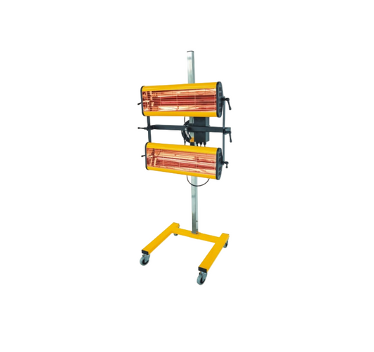 SY-2W INFRASARKANO ĪSVIĻŅU LAMPA 2x1100W