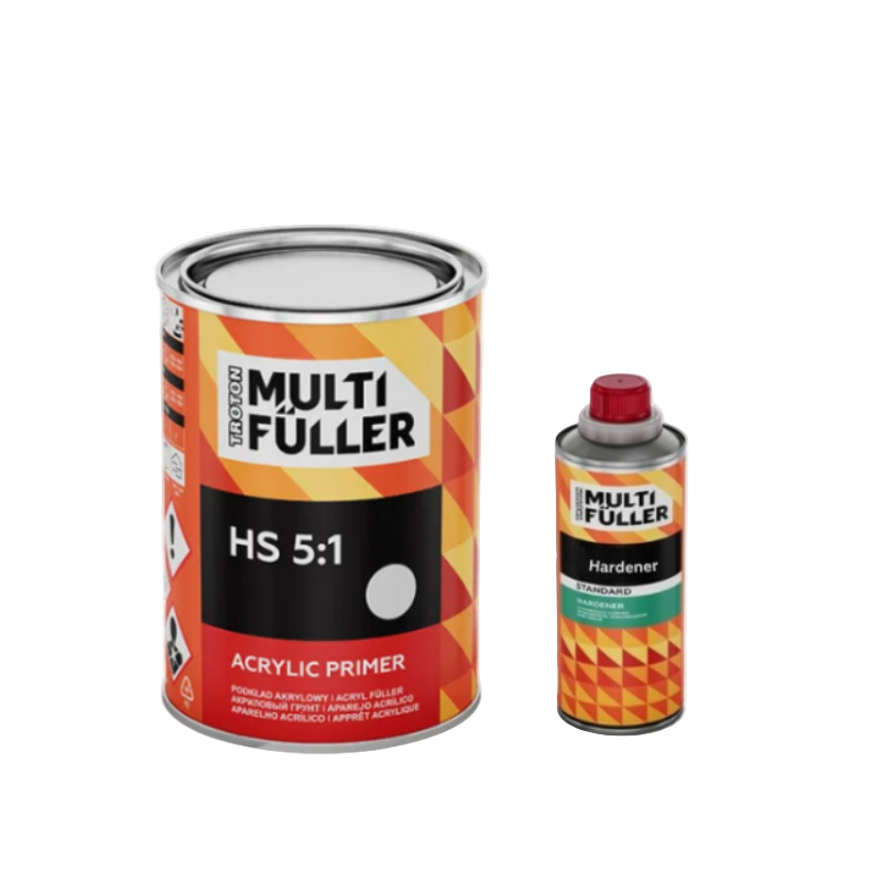 HS 5:1 GRUNTS BALTA UN CIETINĀTĀJS (KOMPLEKTS)