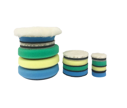 MINI RO POLISHER, PULĒŠANAS RIPU KOMPLEKTS 30, 50, 76 MM