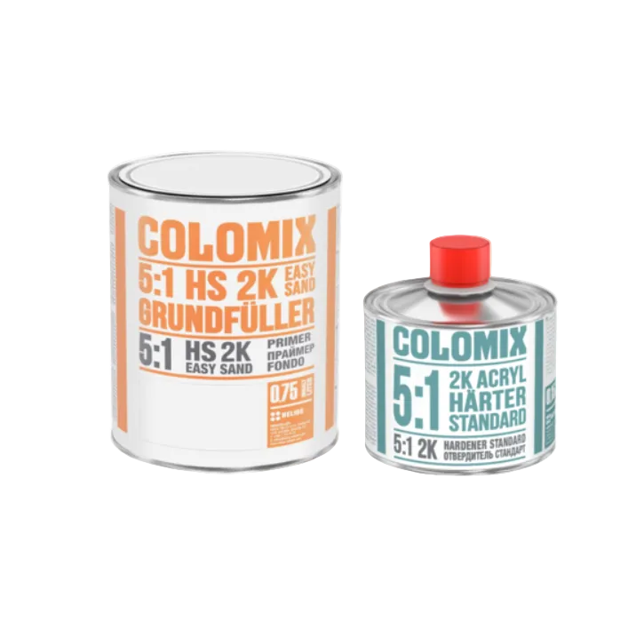 2K HS GRUNTS 5:1 + CIETINĀTĀJS, 0.75 L (KOMPLEKTS)