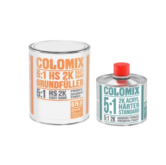 2K HS GRUNTS 5:1 + CIETINĀTĀJS, 0.75 L (KOMPLEKTS)