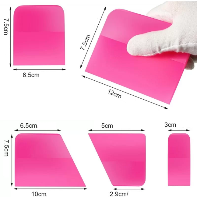PROFESSIONAL SCRAPER SET FOR PPF AND VINYL FILMS (5 PCS.)