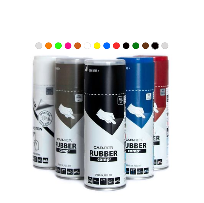 GUMIJAS KRĀSA AEROSOLĀ (NOŅEMAMA PĀRKLĀJUMA KRĀSA)