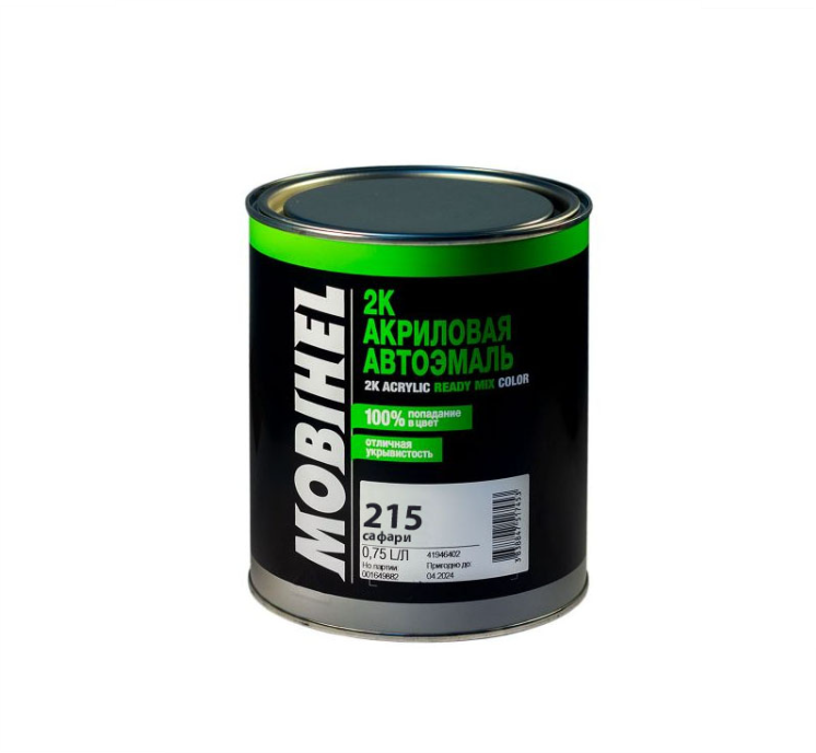 2K AKRILA KRĀSA, 215 SAFARI (BĒŠA) 0.75L + CIETINĀTĀJS (KOMPLEKTS)