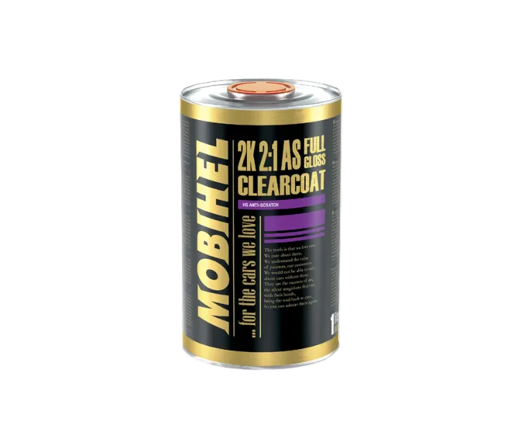 2K CLEAR COAT 2:1 FG ANTI SCRACTH, LOW VOC, 1L