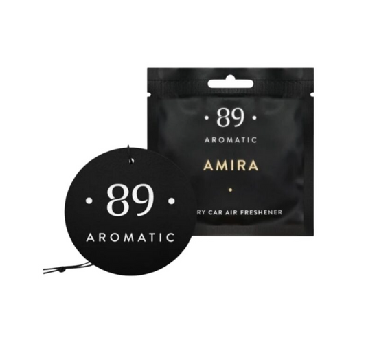 CAR AIR FRESHENER – AMIRA (VANILLA, BROWN SUGAR & CINNAMON)
