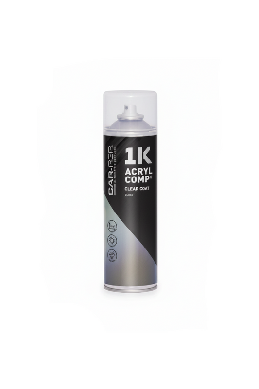 GLOSSY ACRYLIC CLEAR COAT, 500 ML