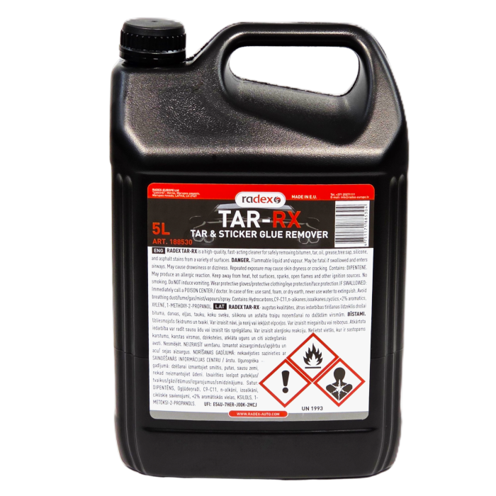 TAR-RX BITUMA DAĻIŅU NOŅĒMĒJS 5L
