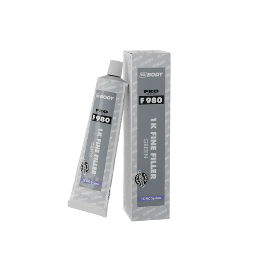 F980 1K SMALKĀ ŠPAKTELE, ZAĻA, 150 G